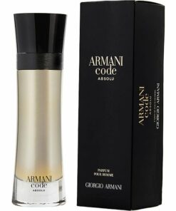 Armani Code absolu for men eau de parfum 110 ml.