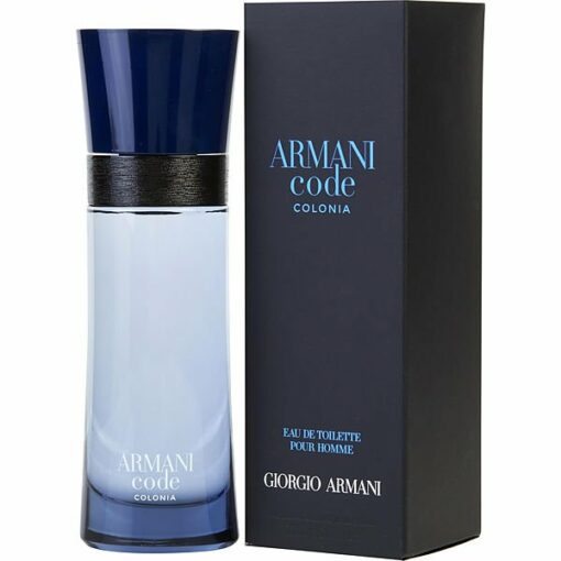 Armani code colonia for men eau de toilette 200 ml.