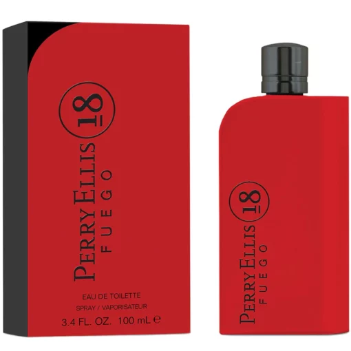 PERRY ELLIS 18 FUEGO MEN 3.4 OZ. EDT SP
