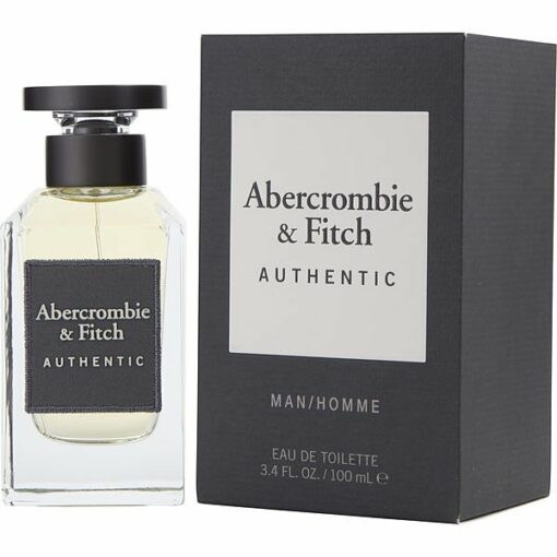 ABERCROMBIE & FITCH AUTHENTIC MEN 3.4 OZ. EDT SP