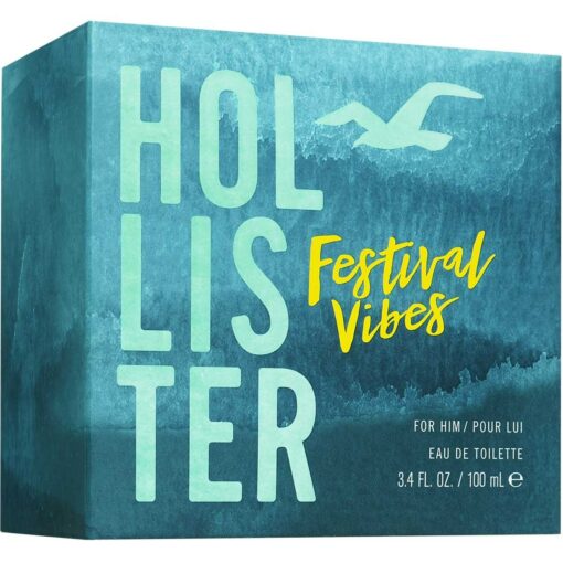 Hollister festival vibes for him eau de toilette 100 ml.