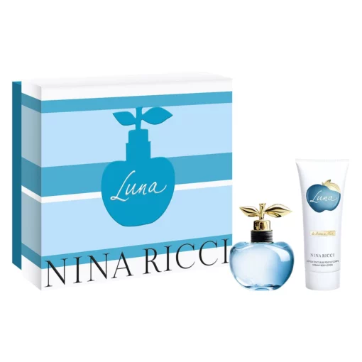 SET NINA RICCI LUNA WOMEN 2 PC 2.7 OZ. EDT / 3.4 OZ. BL