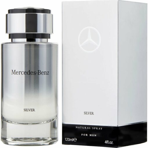 Mercedes benz silver eau de toilette 120 ml. Hombre