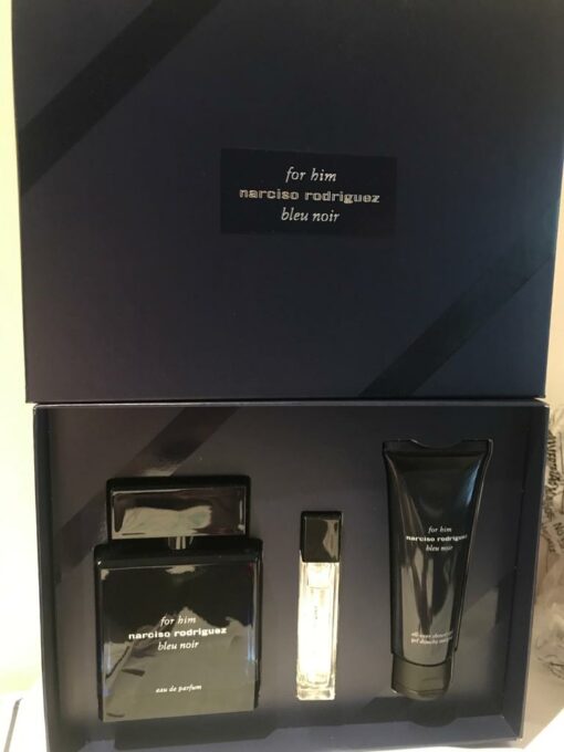 Set Narciso Rodriguez For Him Bleu Noir (3 piezas)