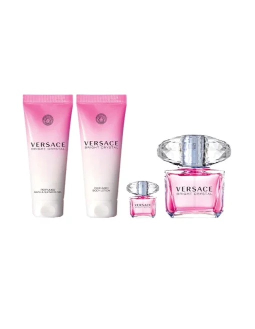 Set Versace bright crystal woman (4 piezas)