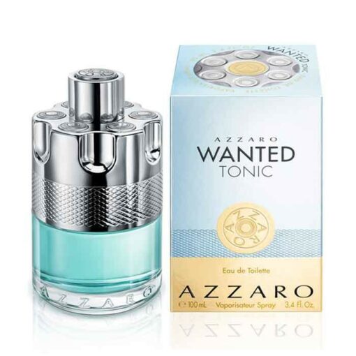 Azzaro wanted tonic men eau de toilette 100 ml.