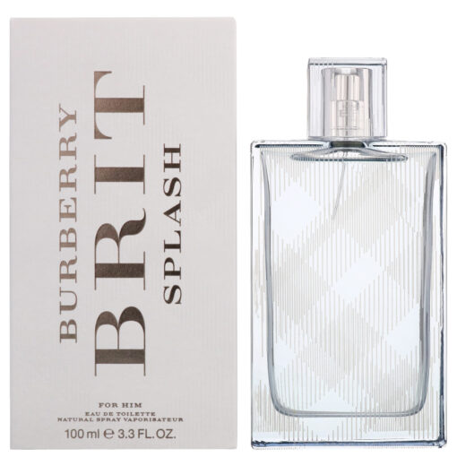 Burberry brit splash for men eau de toilette 100 ml