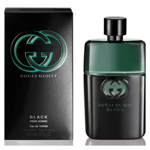 Gucci guilty black pour homme eau de toilette 90 ml.