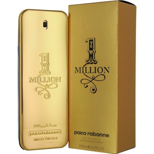 Paco rabanne 1 million pour homme eau de toilette 200 ml