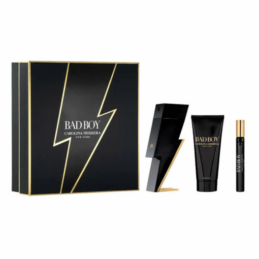 Set Carolina Herrera Bad boy eau de toilette 100 ml hombre (3 piezas)
