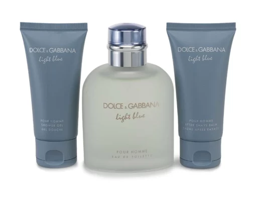 SET DOLCE & GABBANA LIGHT BLUE FOUR HOMME SET 3 PIEZAS - Image 2