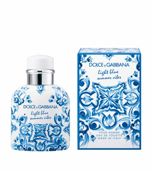 Dolce & gabbana light blue summer vibes eau de toilette 75 ml. Hombre