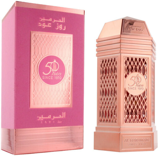Al haramain 50 years Rose Oud eau de parfum 100 ml.