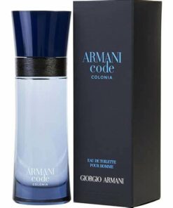 Armani code colonia for men eau de toilette 125 ml.
