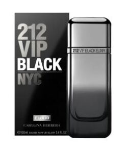 Carolina Herrera 212 vip black elixir eau de parfum for men 100 ml